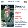 Anderson: Orchestral Music, Vol. 5 (Incls 'Goldilocks') cover