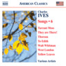 Ives: Songs, Vol. 6 cover