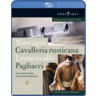 Mascagni: Cavalleria Rusticana / Leoncavallo: Pagliacci (complete operas recorded in 2007) BLU-RAY cover