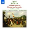 Rozsa: Viola Concerto / Hungarian Serenade cover