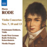 Rode: Violin Concertos Nos. 7, 10, 13 cover