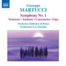 Martucci: Orchestral Music (Complete), Vol. 1 - Symphony No. 1 / Nocturne / Andante / Canzonetta / Giga cover