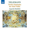 Telemann: 12 Fantasies for Solo Violin cover