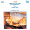 Liszt: Annees de Pelerinage Vol. 3 (Threnody) cover