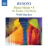 Piano Music Vol. 5 - Studies / 6 Pieces / 10 Variations on Chopin's C minor Prelude cover