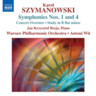 Szymanowski: Symphonies Nos 1 & 4 / Concert Overture / Study in B-flat minor cover