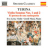 Turina Violin Sonatas Nos. 1 & 2 / El Poema de una Sanluquena cover