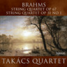 Brahms: String Quartets in B flat & C minor cover