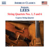 String Quartets Nos. 1, 5 and 6 cover
