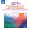 Pizzetti: Canti Della Stagione Alta cover