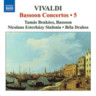 Bassoon Concertos (Complete), Vol. 5 cover