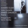 Violin Concerto in B minor, Op. 61 (with Chausson - Poeme for Violin & Orchestra, Op. 25) cover