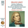 Liszt: Soirees Italiennes / Paganini Etudes / Rossini and Spontini Impromptu / Rossini Variations cover