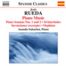 Piano Music: Piano Sonatas Nos. 1 and 2 / 24 Interludes / Invenciones (excerpts) / Mephisto cover