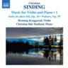 Violin and Piano Music Vol 1: Suite in altem Stile, Op. 10 / Waltzes, Op. 59 cover