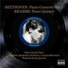 Beethoven: Piano Concerto No. 2 / Brahms: Piano Quintet cover