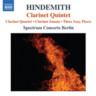 Clarinet Quintet / Clarinet Quartet / Clarinet Sonata / Three Easy Pieces cover
