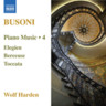 Busoni: Piano Music, Vol. 4 cover