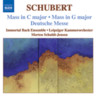 Schubert: Mass No 4 in C D452 / Mass No 2 in G D167 / Deutsche Messe D872 cover