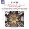 Cantatas for Solo Soprano (BWV51, 52, 84, 199) cover
