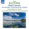 Piano Concerto / 3 Preludes / 3 Unpublished Piano Pieces / Fantasie cover