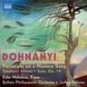Dohnanyi: Variations on a Nursery Song / Symphonic Minutes Op.36 / etc cover