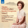 Takako Nishizaki Plays Suzuki Evergreens, Vol. 5 cover