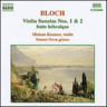 Violin Sonatas Nos 1 & 2 / Suite Hebraique cover