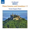 Piano Sonatas & Sonatinas Vol 3 cover