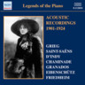 Legends of the Piano - Acoustic Recordings 1901-1924 cover