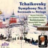Symphony No. 4 in F minor, Op. 36 / Serenade for Strings in C major, Op. 48 cover