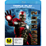 Iron Man 2 - Triple Play (Contains Blu-ray + DVD + Digital Copy) cover