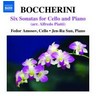 Boccherini: Six Sonatas for Cello and Piano cover