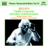 Delius: Violin Concerto and other orchestral music cover