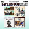 Three Classic Albums Plus (Dave Digs Disney / Southern Scene / The Dave Brubeck Quartet In Europe) cover