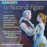 Mozart: Le Nozze di Figaro, K492 [The Marriage of Figaro] (highlights) cover