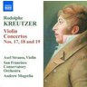Kreutzer: Violin Concertos Nos. 17, 18 & 19 cover