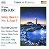 Piston: String Quartets Nos. 1, 3 & 5 cover