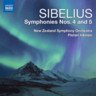 Sibelius: Symphonies Nos. 4 and 5 cover