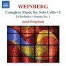 Complete Music for Solo Cello Vol. 1: 24 Preludes / Solo Cello Sonata No. 1 cover
