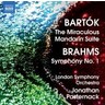 Bartok: The Miraculous Mandarin Suite (Brahms - Symphony No. 1) cover
