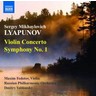 Violin Concerto in D minor / Symphony No. 1 cover