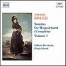Sonatas For Harpshichord Vol 1 cover