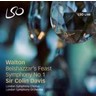 Walton: Belshazzar's Feast / Symphony No. 1 (recorded live at the Barbican 2008) cover