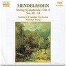 Mendelssohn - String Symphonies vol. 3 cover