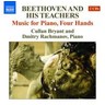Beethoven and his teachers: Music for piano, four hands cover