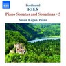 Ries: Piano Sonatas & Sonatinas Vol 5 cover