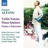 Alfano: Violin Sonata / Piano Quintet cover