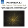 Penderecki: Viola Concerto / Cello Concerto No. 2 cover