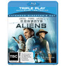 Cowboys & Aliens - Triple Play (Includes Blu-ray + DVD + Digital Copy) cover